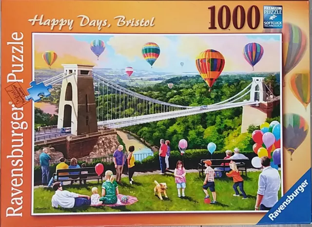 Happy Days, Bristol Ravensburger 1000 piece jigsaw puzzle