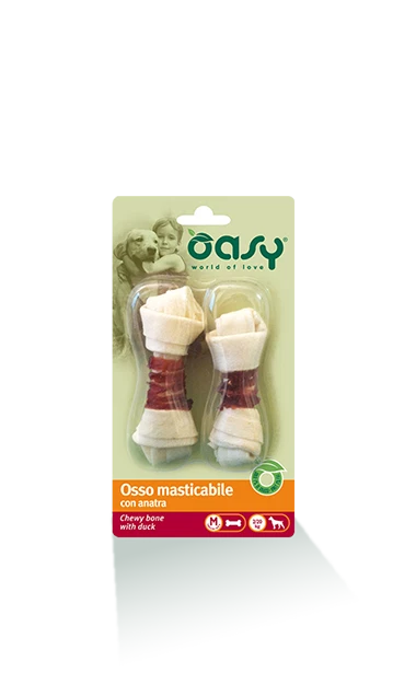 OASY Osso masticabile con Anatra - M 54gr
