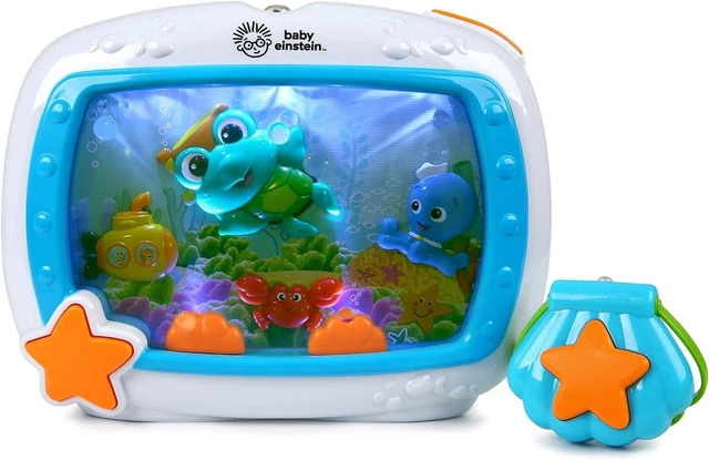 Sea Dreams Soother Sound Machine w/ Remote for Newborns, Multicolor