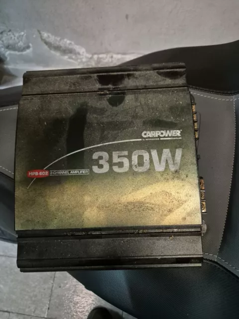 Amplificatore CARPOWER by Monacor 250W HPB-502  2 canali