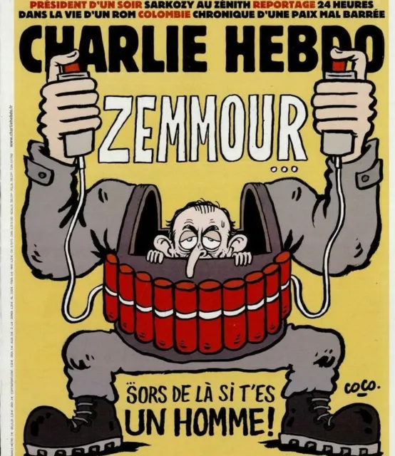 Charlie  Hebdo n°1264 du 12/10/2016**ZEMMOUR**SARKOZY président 1 soir*COLOMBIE*