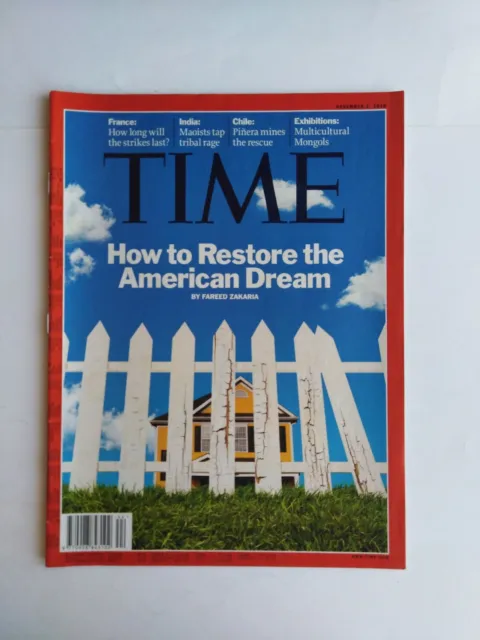 TIME magazine (November 1, 2010) - How to restore the American dream