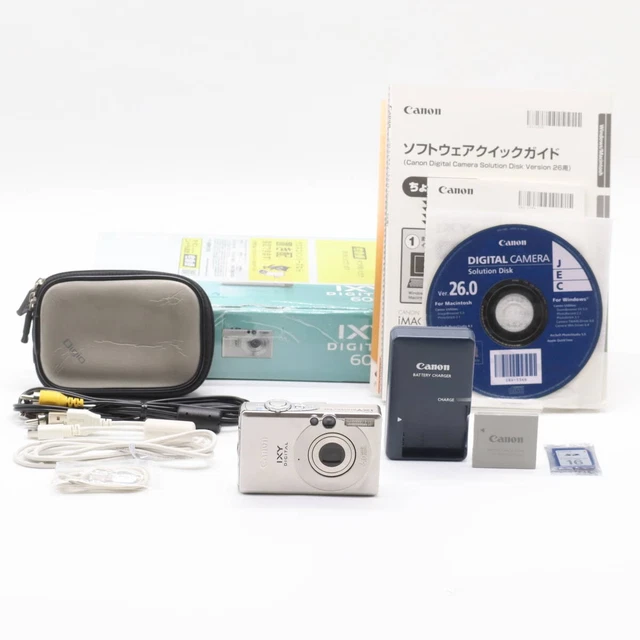 CANON IXY DIGITAL 60 Silver $171.71 - PicClick CA
