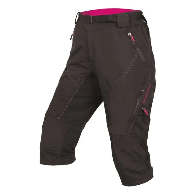 Hummvee II 3/4 MTB Shorts With Liner Woman Schwarz Größe XS Endura MTB