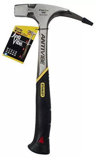 NEW - STANLEY FATMAX 1-51-937 - Martello da carpentiere ANTIVIBE da 600 gr