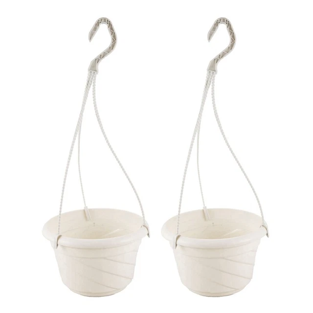 2Xflanze Topf Kette Korb Pflanzer Halter Hausgarten Balkon Dekoration U4M3