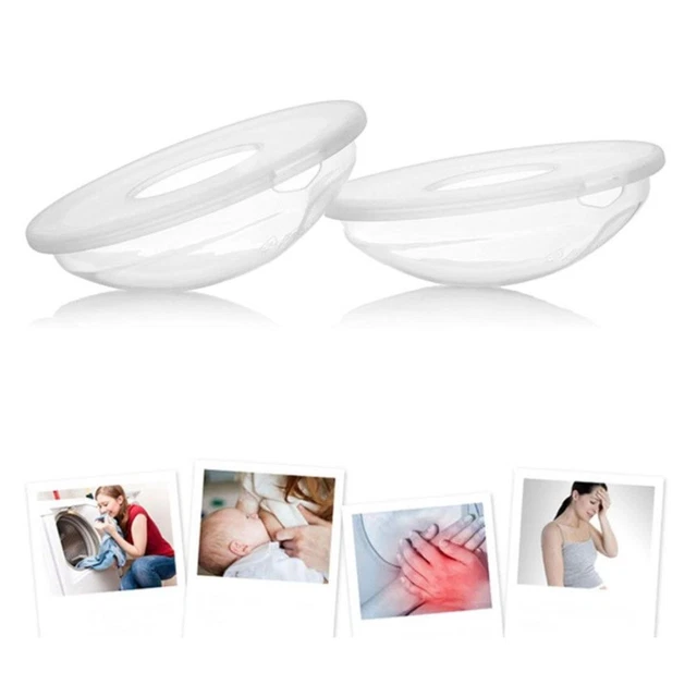 Reusable Manual Washable Shell Pads Breast Milk Baby Feeding Milk Collector