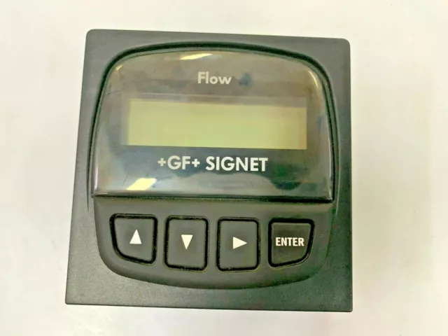 +GF+ GEORG FISCHER SIGNET 3-8550-1P Flow Transmitter and display panel mount