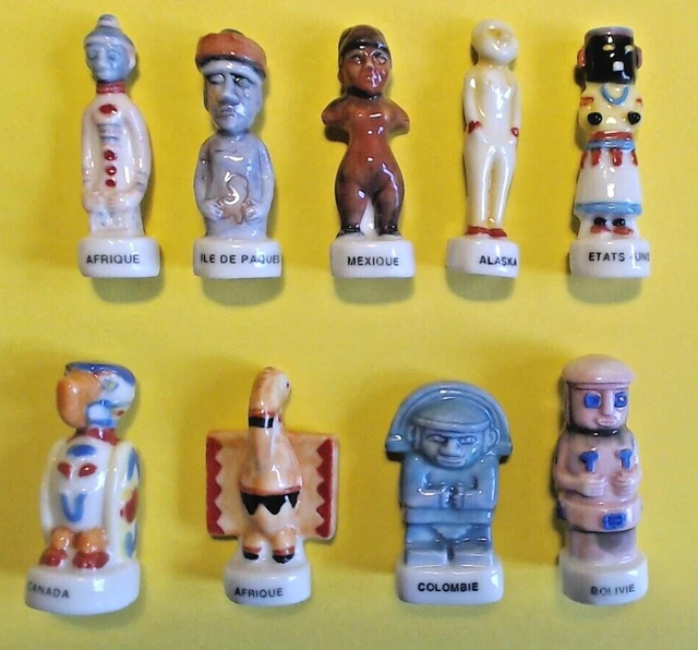 Vintage Native American Hand carved Model Totem Pole