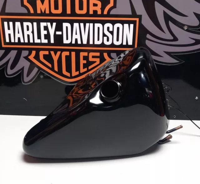 Harley-Davidson Sportster XL883C Oil Tank Black
