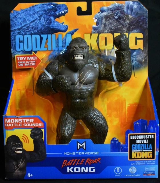 PLAYMATES MONSTERVERSE GODZILLA Vs King Kong Battle Roar King Kong EUR