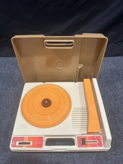 Vintage 1978 Fisher Price Record Player Model 825 Phonograph Turntable Working