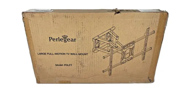 Perlegear PGLF7 Large Full-Motion TV Wall Mount Wandhalterung 37"- 65" bis 60KG