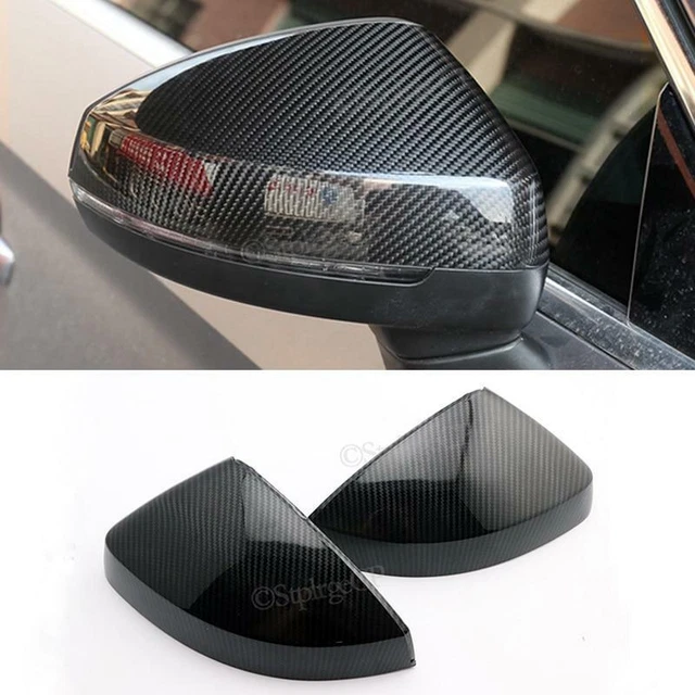 thumbnail image 2 of Division Automotive Gloss Black Wing Mirror Caps For Audi A3 S3 RS3 8V (2013+) - Clip-On Covers With Hardware 2 of 5
