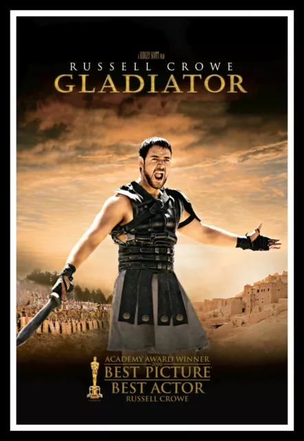 Gladiator Movie Poster Print & Unframed Canvas Prints