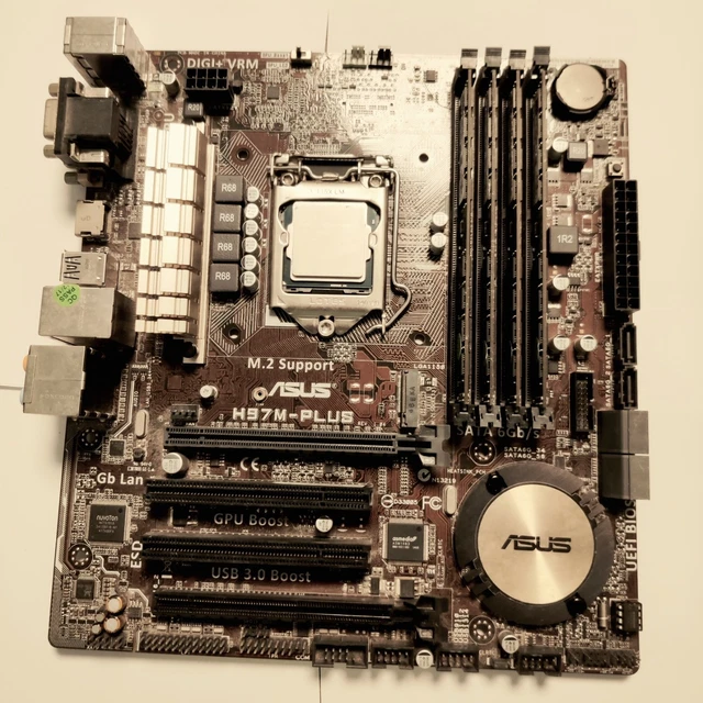 Carte Mère ASUS H81M-K Intel H81 LGA 1150 2xDDR3 16GB Micro ATX