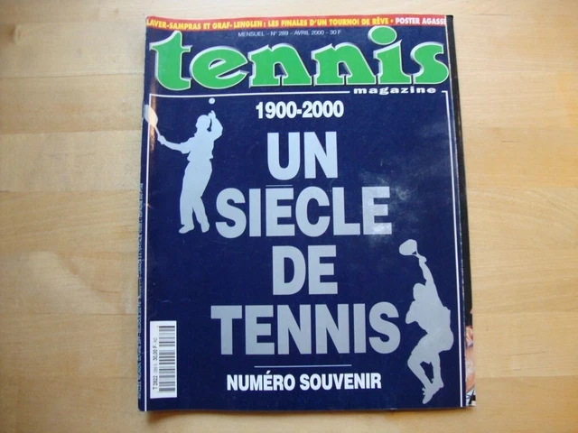 TENNIS MAGAZINE N° 288 - Mars 2000 - Agassi - basket vintage complet EUR 14,90 - FR