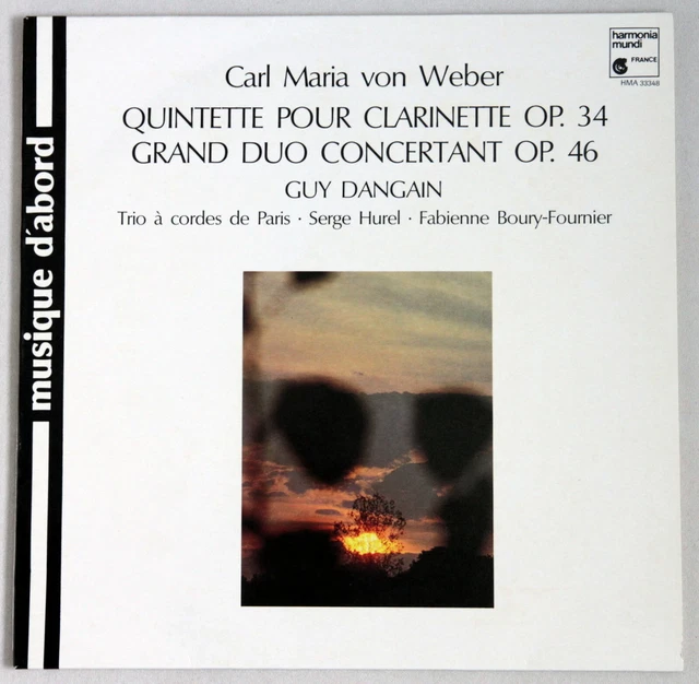 QUINTETTE HMA 33348 WEBER pour cordes et homme DANGAIN LP