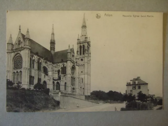 Cpa (Belgique) Arlon : Nouvelle Eglise Saint Martin