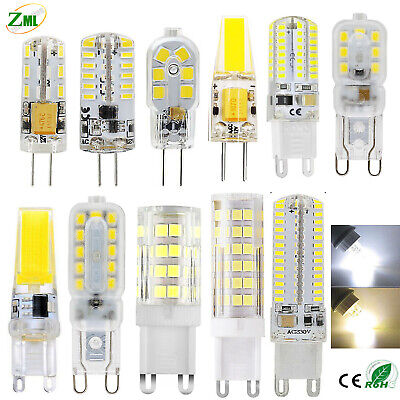 G4 G9 LED Ampoule 2W 3W 5W 6W 8W 9W 10W 12V 220V SMD Remplacer Chaud Froid Lampe