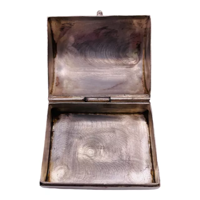 925 Sterling Silver Large Pill Box Container-5625 2