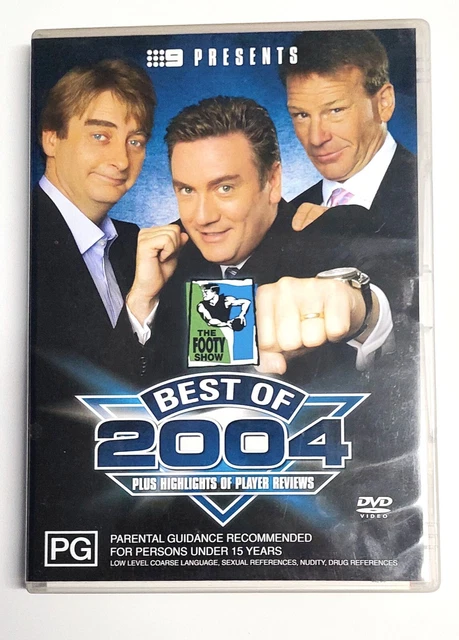 The Afl Footy Show Best Of 2004 Dvd Region 4 Like New | Free Shipping