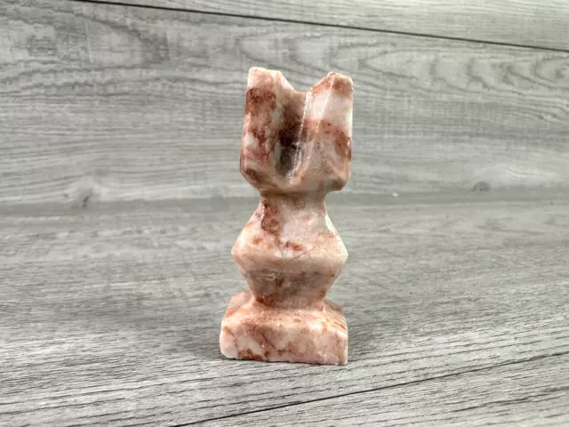 Rose Pink Marble / Onyx Stone Replacement Rook Chess Piece
