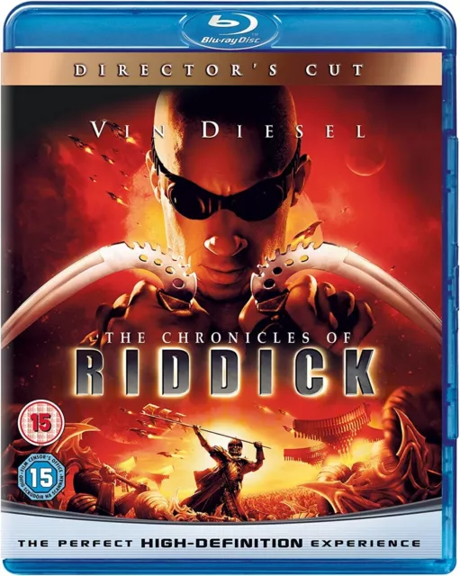 The CHRONICLES OF RIDDICK (Vin Diesel) New Region Free Blu Ray