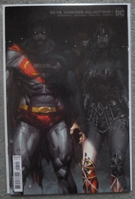 DC vs VAMPIRES "ALL OUT WAR" #1 NGU VARIANT..DC 2022 1ST PRINT..VFN+