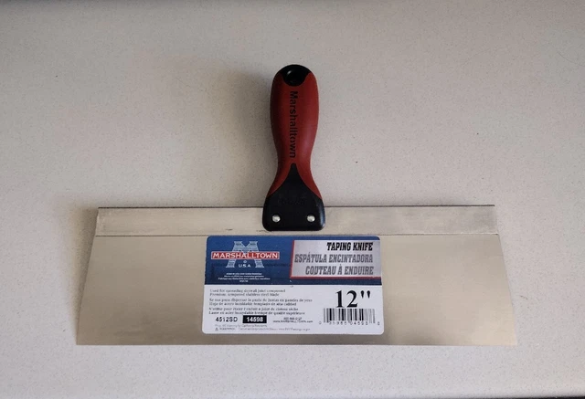 Marshalltown 4512sd 12" X 3" DurasoftÂ® Ii Stainless Steel Ta,No 4512SD