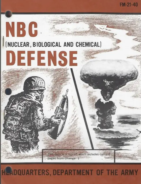 Historical book NBC (Nuclear, Biological and Chemical) Defense