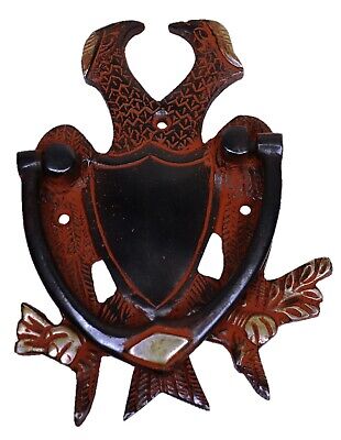 Eagle Shape Antique Victorian Style Door Bell Handmade Solid Brass Door Knocker