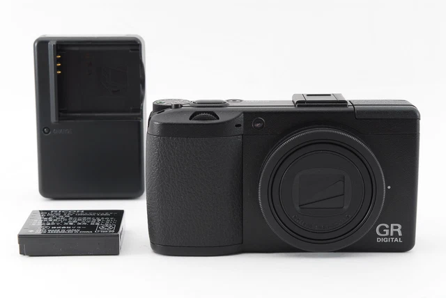 [MINT/Shot 4102] RICOH GR DIGITAL III 3 10.0MP Compact Camera Black JAPAN #189