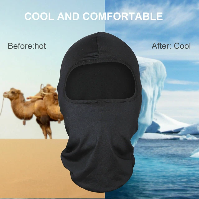 2X Winter Motorrad Sturmhaube Sturmmaske Skimaske Balaclava Kopfhaube Skimütze 4
