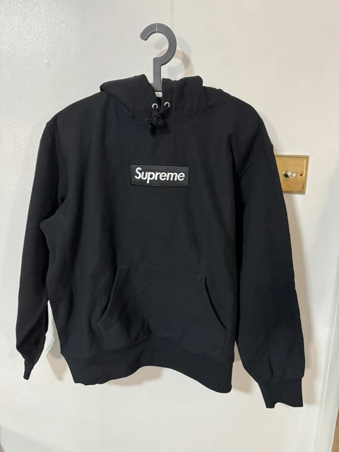 Felpa nera sales supreme