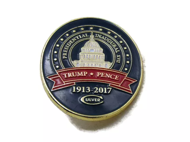 Trump Penny Presidenziale Inaugurazione Pin Color Oro