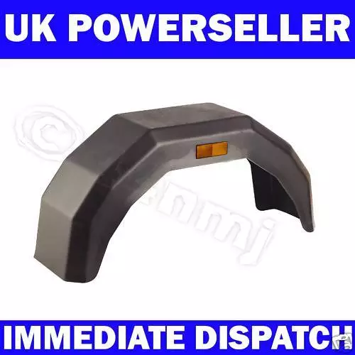 Plastic Trailer Mudguard Mud Guard Arch 10" 12" wheel