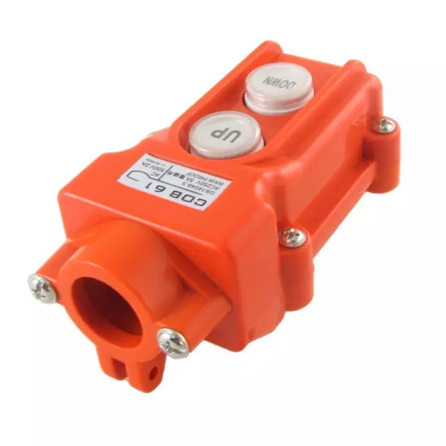 URBEST Hoist Pushbutton Switch Up-Down Rain- Proof Crane Pendant Button