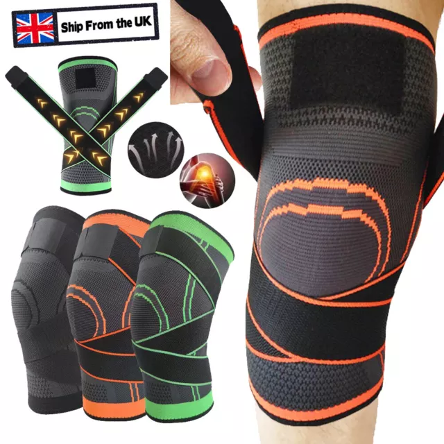1PC KNEE COMPRESSION Sleeve Support Brace Pad Anti Guard] Relief