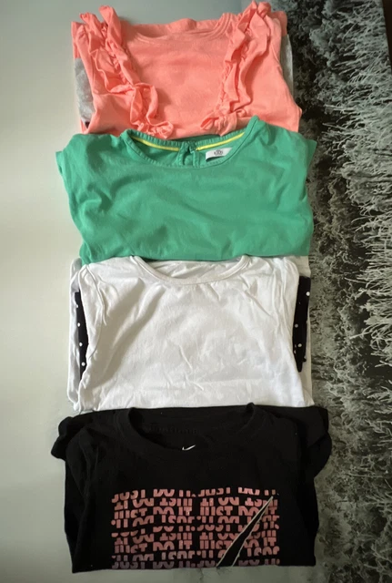 Girls clothes bundle age 4-5 years Nike Top & 3 outfits