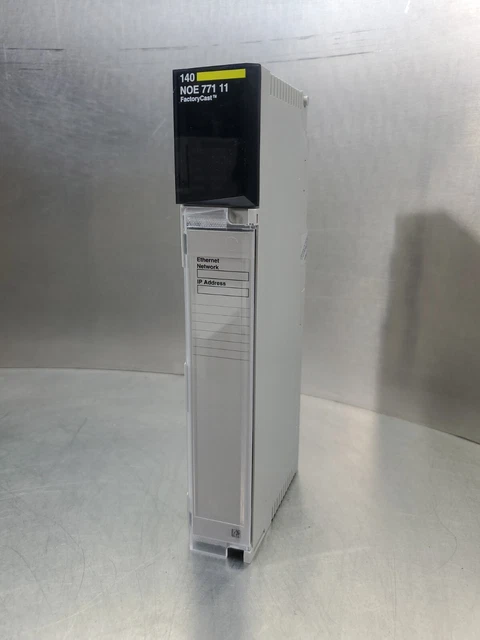 Schneider Electric 140Noe77111 Ethernet 10/100 Base T1 00 Fx Factorycast.  3A-14