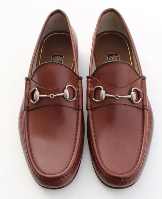 1953 Roos Horsebit in mogano mocassini 