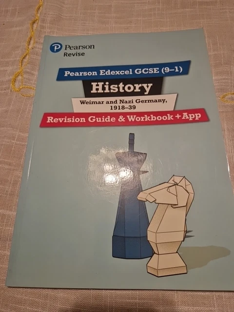PEARSON EDEXCEL GCSE History - Weimar And Nazi Germany Revision Guide ...