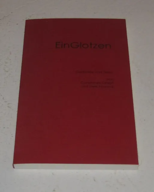 EinGlotzen - Gedichte und Texte von Constanze Ohlert / Uwe Harreck