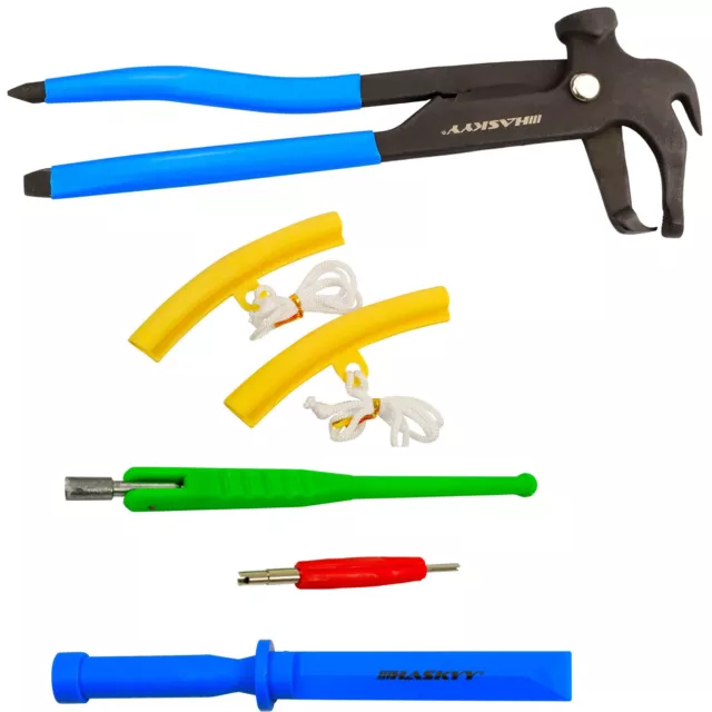 Auswuchtzange Tournevis de Vanne Extracteur de Soupape Poids Grattoir Assemblage