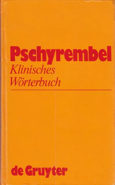 Klinisches Wörterbuch: Mit klinischen Syndromen und einem Anhang