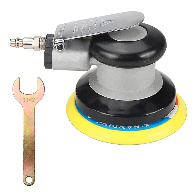 5& AIR PALM Random Orbital Sander Pneumatic Polishing Machine With