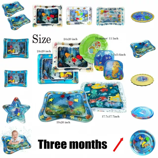 Inflatable Pla Fun Mat Toddler Play Infants KI Perfect Baby Time Kid Water Tummy