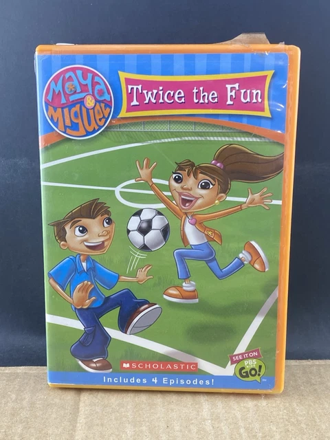 MAYA & MIGUEL - Twice the Fun (DVD 2005) Scholastic, 4