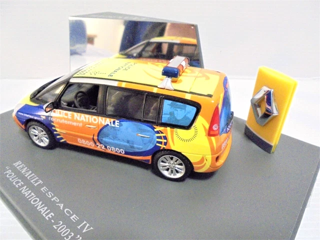 Renault Espace Iv Police Nationale Tour De France 2003 Universal Hobbies # Norev 3